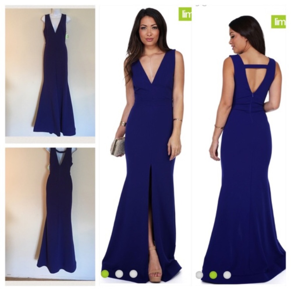 Royal Blue Windsor Gown